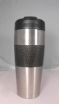 Carbon Fiber Black Grip #304 stainless mug