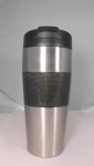 Carbon Fiber Black Grip #304 stainless mug